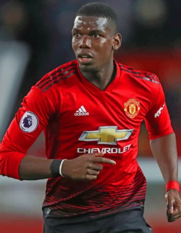 Paul Pogba Football Star Paint By Numbers