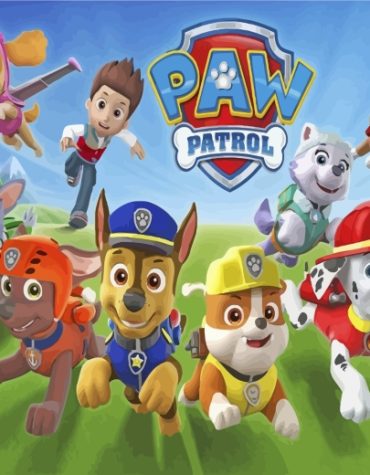 Paw Patrol Adventures Paint By Numbers
