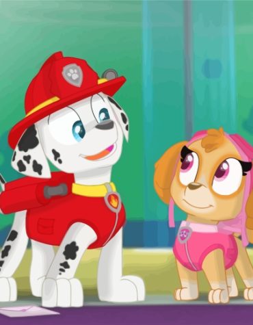 Paw Patrol Adventures Paint By Numbers