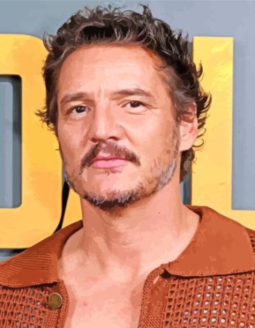 Pedro Pascal Movies Paint By Numbers