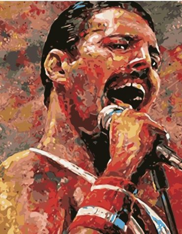 Freddie Mercury Paint By Numbers