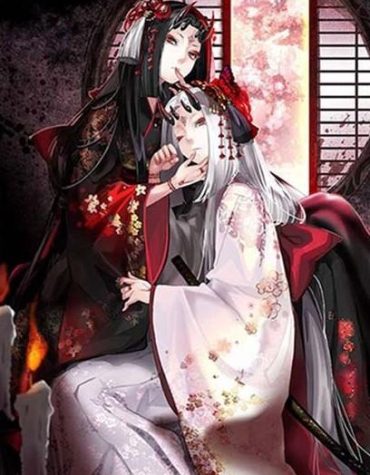 Japanese Anime Character Paint By Numbers