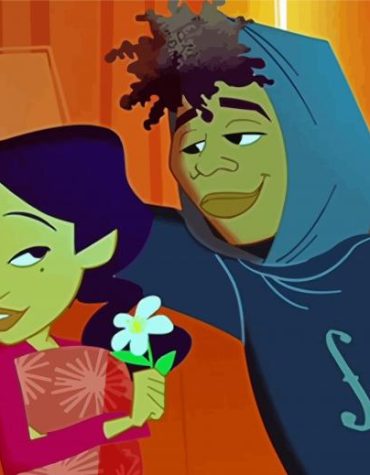 Character Penny Proud Paint By Numbers