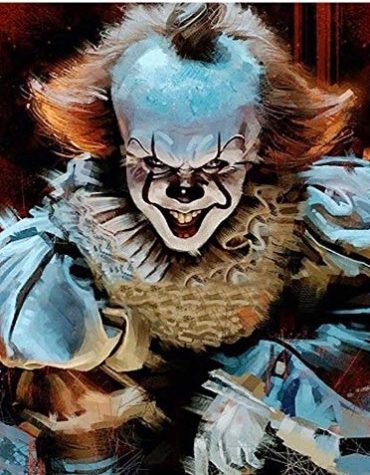 Pennywise Horror Paint By Numbers