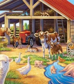 Farm Animals Art Paint By Numbers