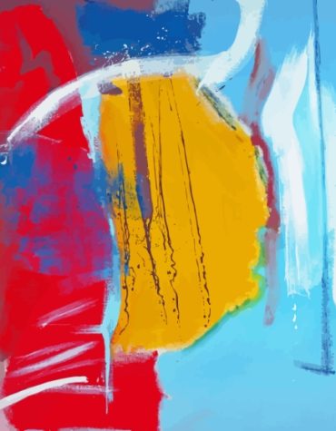 Peter Lanyon Colorful Abstract Paint By Numbers