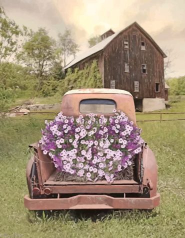 Petunia Pickup Adventure Paint By Numbers