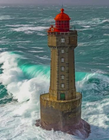 Phare De La Jument France Paint By Numbers