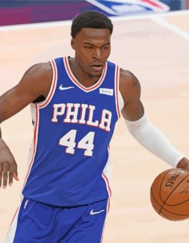 76ers Basketball Stars Paint By Numbers