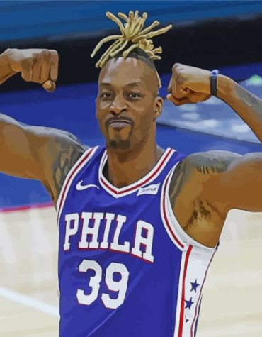 D Howard Basketball Philadelphia Paint By Numbers