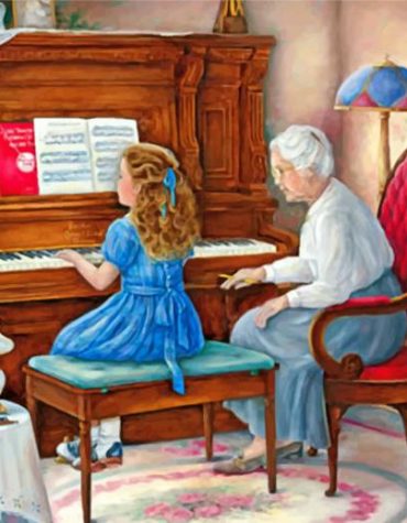 Piano Lessons for Kids Paint By Numbers