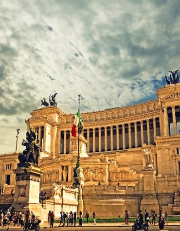 Piazza Venezia Rome Italy Paint By Numbers