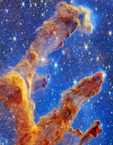 Pillars of Creation Universe Paint By Numbers