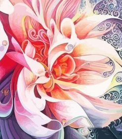 Pink Roses Paint By Numbers