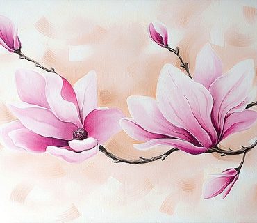 Pink Jasmine Roses Paint By Numbers