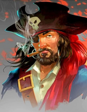 Men's Pirate Adventure Paint By Numbers