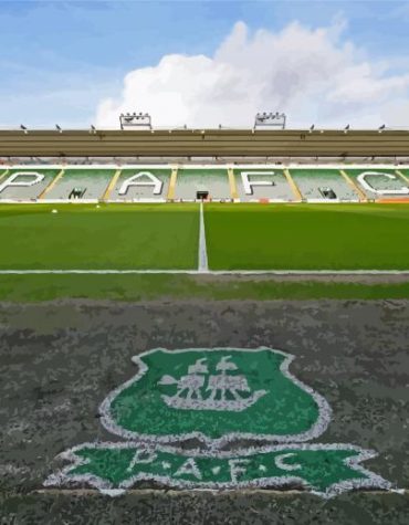 Plymouth Argyle Stadium Experience Paint By Numbers