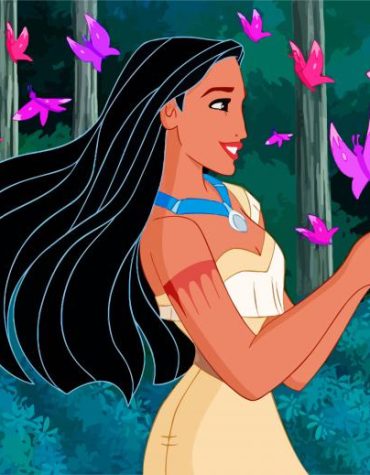 Pocahontas Disney Princess Paint By Numbers