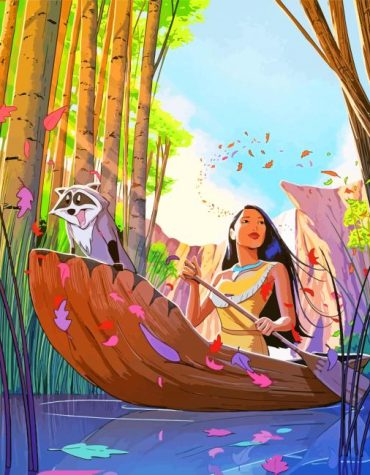 Pocahontas Disney Princess Paint By Numbers