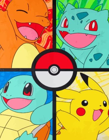 Pokemon Favorites Paint By Numbers