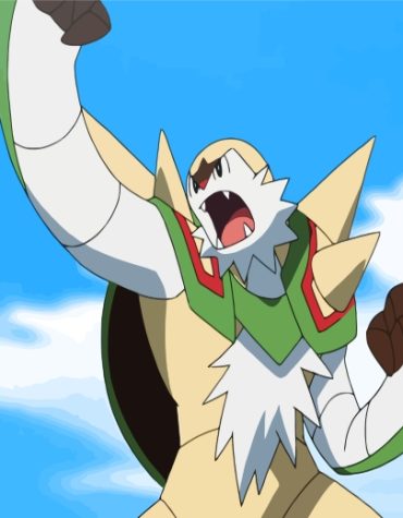 Chesnaught Pokemon Adventure Paint By Numbers