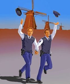 Netherlands Police Theme Paint By Numbers