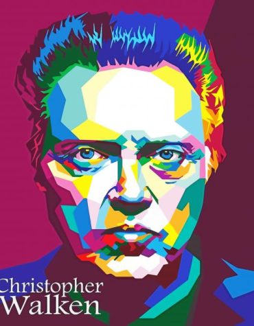 Colorful Christopher Walken Paint By Numbers