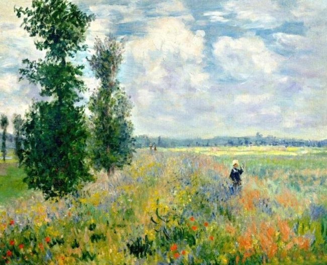 Monet's French Poppy Field Paint By Numbers