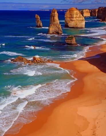 Port Campbell Coastal Paint By Numbers