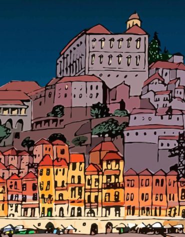 Porto Cityscapes Paint By Numbers