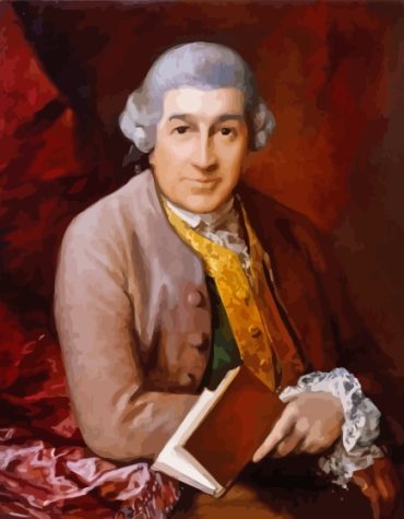 David Garrick Vintage Paint By Numbers