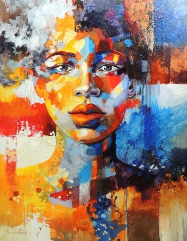 Colorful Portia Paint By Numbers