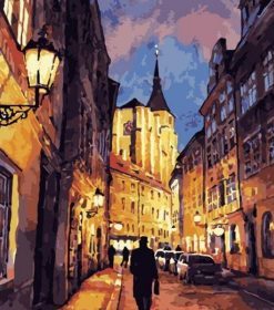 Prague Cityscape Paint By Numbers