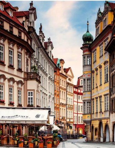 Prague Cityscape Paint By Numbers