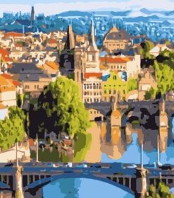Prague Cityscape Paint By Numbers