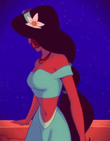 Princess Jasmine Beauty Paint By Numbers