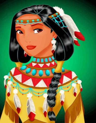 Disney Princess Pocahontas Paint By Numbers