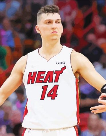 Tyler Herro Basketball Star Paint By Numbers