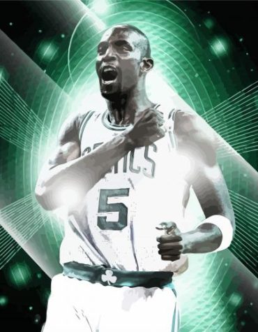 Kevin Garnett Basketball Legend Paint By Numbers
