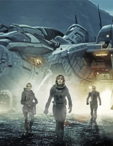 Prometheus Animation Characters Paint By Numbers