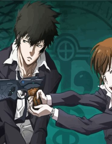 Psycho Pass Akane Shinya Paint By Numbers