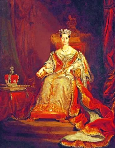 Queen Victoria's Regal Paint By Numbers