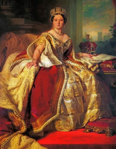 Queen Victoria Portrait Paint By Numbers