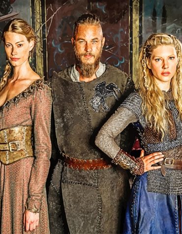 Queen Aslaug and Lagertha Vikings Paint By Numbers