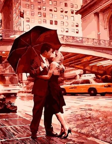 Romantic New York Lovers Paint By Numbers