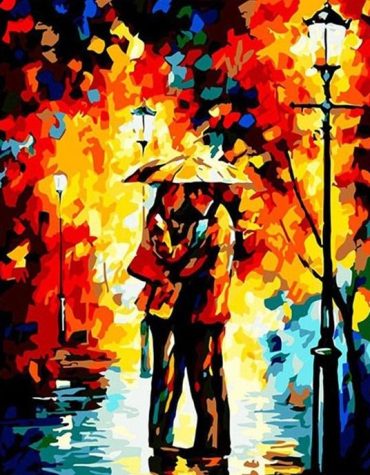 Romantic Couple Romance Paint By Numbers