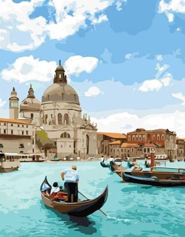 Santa Maria Della Salute Venice Paint By Numbers