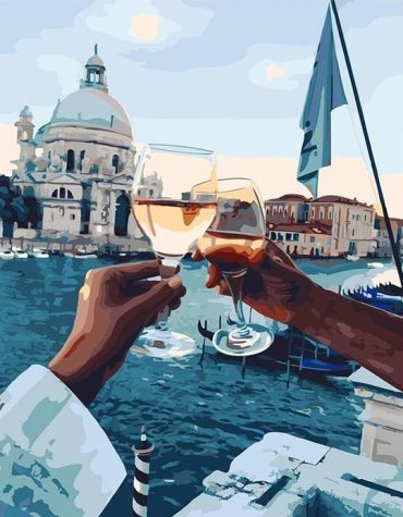 Sunset Tones Paint By Numbers