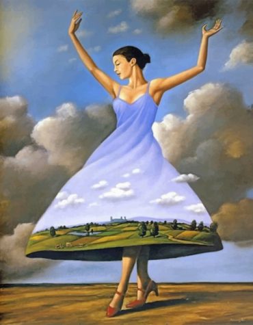 Dancing Woman Art Paint By Numbers