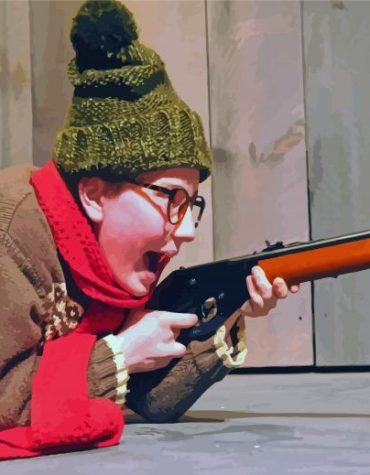 Ralphie From A Christmas Story Paint By Numbers